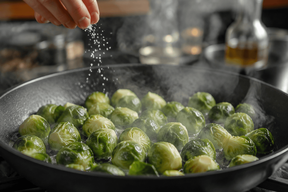 Seasoning timing: salt, acid, and umami layering