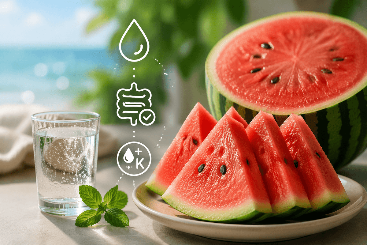 How Watermelon Supports Digestion and Hydration