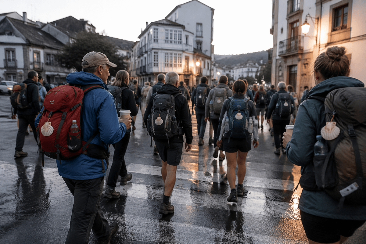 Pilgrimage energy on the Camino