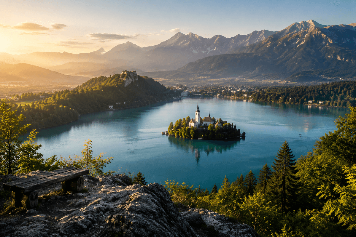 Exploring Lake Bled and Nearby Alpine Villages in Slovenia